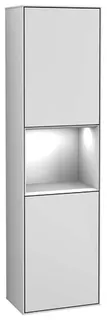 Villeroy & Boch Hochschrank Finion F47 418x1516x270mm mit Beleuchtung FK/RE/AP: GF/GF/- – Bild 2