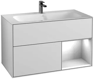 Villeroy & Boch Waschbeckenunterschrank Finion G04 996x591x498mm m Bel FK/RE/AP: GF/GF/- – Bild 2