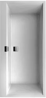 VB Badewanne Squaro Edge 12 1600x750x475mm Duo Rechteck Weiß Alpin