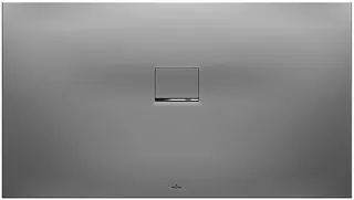 Villeroy & Boch Duschwanne Squaro Infinity 1200x1000x40mm re-eckig EB:li/re flb Einbau AR Grey