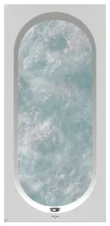 VB Badewanne Oberon 1800x800x495mm re-eckig m. System CE TP2 Weiß Alpin