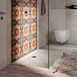 Villeroy & Boch Duschwanne Futurion Flat 1000x800x25mm Rechteck Weiß Alpin – Bild 3