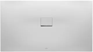 Villeroy & Boch Duschwanne Squaro Infinity 1500x1000x40mm re-eckig flb Einbau AR Anthracite
