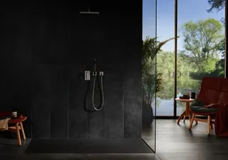 Villeroy & Boch Duschwanne Squaro Infinity 1800x900x40mm re-eckig EB:li/re flb Einb AR Anthracite – Bild 4