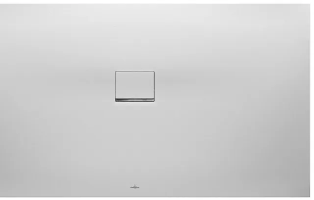 Villeroy & Boch Duschwanne Squaro Infinity 1100x900x40mm re-eckig EB:li flb Einbau AR Anthracite