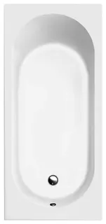 VB Badewanne O.novo 1700x700x475mm Solo Rechteck Weiß Alpin