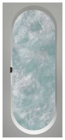 Villeroy & Boch Badewanne Oberon 2.0 E18 1800x800x 625mm re-eckig m. Sys AE TP1 Weiß Alpin