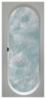 Villeroy & Boch Badewanne Oberon 2.0 E18 1800x800x 625mm re-eckig m. Sys AE TP1 Weiß Alpin