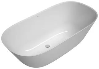 Villeroy & Boch Badewanne Theano 1550x750x506mm Solo Freistehend Weiß Alpin – Bild 2