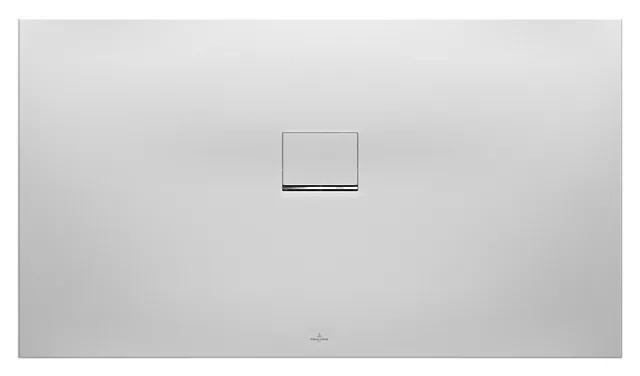 Villeroy & Boch Duschwanne Squaro Infinity 1200x1000x40mm re-eckig EB:li/re flb Einb AR StoneWhite