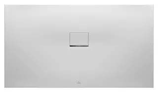 Villeroy & Boch Duschwanne Squaro Infinity 1200x1000x40mm re-eckig EB:li/re flb Einb AR StoneWhite