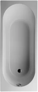 VB Badewanne O.novo 1700x750x495mm re-eckig m. System AE TP2 Weiß Alpin