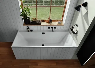 Villeroy & Boch Badewanne Collaro 2N 1900x900x470mm Duo Rechteck Stone White – Bild 4