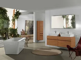 Villeroy & Boch Badewanne Squaro Edge 12 1800x800x 620mm Duo Freistehend Weiß Alpin – Bild 5