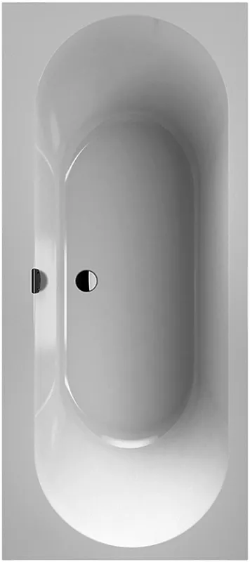 Villeroy & Boch Badewanne Oberon 2.0 1700x750x625mm re-eckig m. System HE TP2 Weiß Alpin