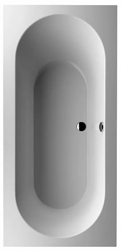 Villeroy & Boch Badewanne Oberon 1900x900x505mm re-eckig m. Sys AP TP2 MT Weiß Alpin
