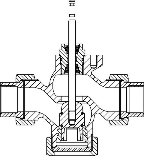 TA Regelventil Typ CV 216 RGA PN 16, DN 32, Kvs-Wert 16,0