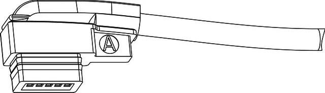 TA steckerfertiges Kabel Type A, 10 m für TA-Slider160/500 BACnet/Modbus, hf