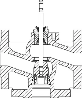 TA Regelventil Typ CV306 GG PN 6, DN 100, Kvs-Wert 160 – Bild 3