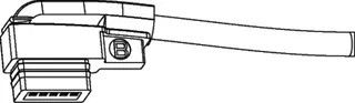 TA steckerfertiges Kabel Type B, 10 m für TA-Slider160/500 BACnet/Modbus, hf