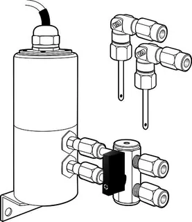 TA Differenzdruckfühler Link Signal 4-20mA, Messb. 0-100 kPa, 11-33 V – Bild 2