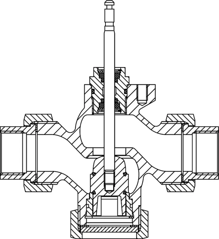 TA Regelventil Typ CV 216 RGA PN 16, DN 50, Kvs-Wert 40,0