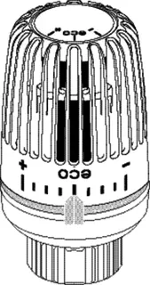 HEIMEIER Thermostat-Kopf VK-eco mit Klemmverbindung (Direktanschluß VHK) – Bild 2
