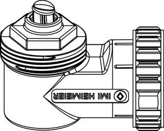 HEIMEIER Winkelanschluss M30x1,5 für Thermostat-Köpfe und Stellantriebe – Bild 3
