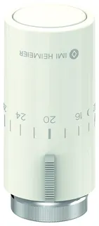 HEIMEIER Thermostat-Kopf Halo weiß RAL 9016, mit Nullstellung