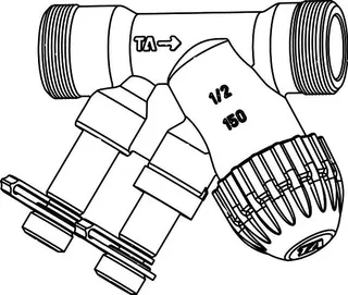 TA Kompaktregelventil TBV-C DN 25 Innengewinde, Normal Flow – Bild 3
