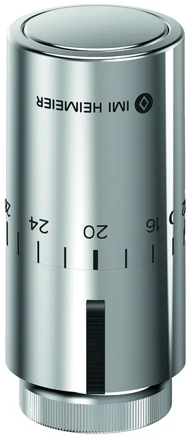HEIMEIER Thermostat-Kopf Halo verchromt, mit Nullstellung