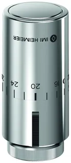 HEIMEIER Thermostat-Kopf Halo verchromt, mit Nullstellung
