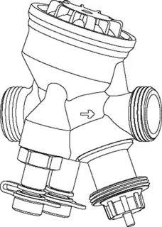 TA Regel- u. Regulierventil TA-COMPACT-P druckunabhängig, DN 25, G1 1/4, PN 16 – Bild 4