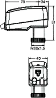 TA motorischer Stellantrieb TA-Slider500 stetig, 0(2)-10 VDC, 1 m – Bild 5