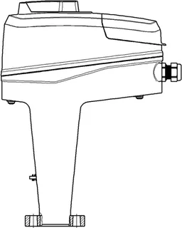 TA Stellantrieb TA-Slider750, 24V stetig, 0(2)-10 VDC, 3-Punkt, 2-Punkt – Bild 4