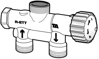 HEIMEIER Einrohrv. Renovett, G3/4 (M 22) TKM M 68 - M 30 CC 35mm – Bild 2