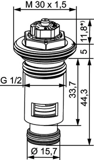 HEIMEIER Thermostat-Oberteil VHV8S für Lyngson – Bild 4