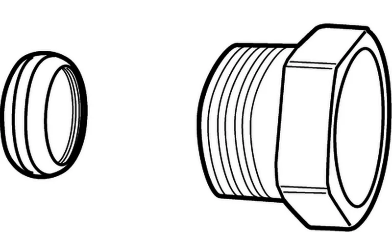 TA Kombi-Kupplung, 16 mm, Rp 1/2 IG für CU- oder Präzisionsstahlrohr