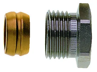 HEIMEIER Klemmverschraubung vernickelt für Cu- u. Stahlrohr 12 mm und Rp 1/2 IG – Bild 2