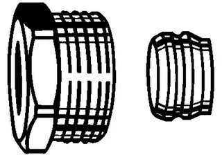 Heimeier Klemmverschraubung 16mm x 1/2", 2201-16.351 per stück – Bild 3