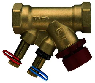 TA Kompaktregulierventil TBV PN 16 DN 15, G 1/2, kvs 1,8 m3/h, NF