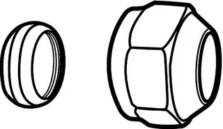 TA Anschlußkupplung,18 x 1, M22 x 1,5 AG für CU- oder Präzisionsstahlrohr – Bild 2