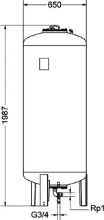 PNEUMATEX Erweiterungsgefäß Compresso CG 500.6 E – Bild 4