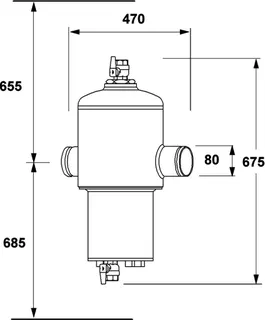 PNEUMATEX Abscheider Zeparo G-Force W ZG 80 W, DN 80, PN16, Schweißanschluss – Bild 3