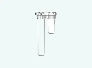 PNEUMATEX Enthärtungsarmatur m. Filter Refill 6000, Eingang G3/4, Ausgang G1/2 – Bild 3