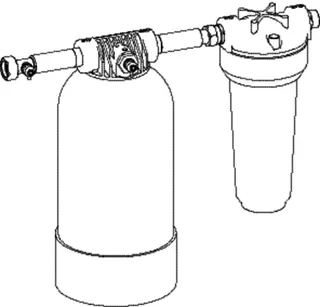 PNEUMATEX Enthärtungsarmatur m. Filter Refill 48000, Eingang G3/4, Ausgang G3/4 – Bild 3