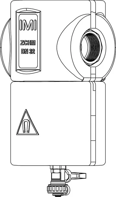 PNEUMATEX Abscheider Zeparo Cyclone Dirt und Magnetit ZCDM Set 32