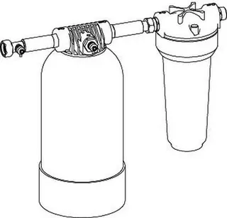 PNEUMATEX Vollentsalzung m. Filter Refill Demin 18000, Ein. G3/4, Aus. G3/4 – Bild 3