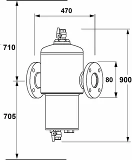 PNEUMATEX Abscheider Zeparo G-Force ZG 80, DN 80, PN16, Flanschanschluss – Bild 5