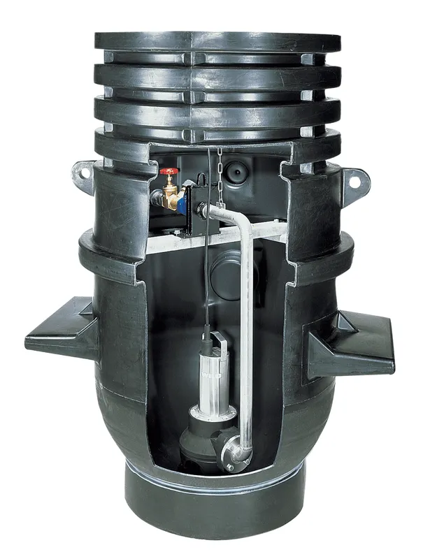Wilo Pumpenschacht DrainLift WS 1100E/UNI V05, FIT V05, PRO V05